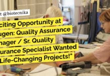 Exciting Opportunity at Ocugen: QA Manager / Sr. QA Specialist Wanted for Life-Changing Projects! "Exciting Opportunity at Ocugen: Quality Assurance Manager / Sr. Quality Assurance Specialist Wanted for Life-Changing Projects!"