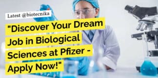 Biological Sciences Associate at Pfizer