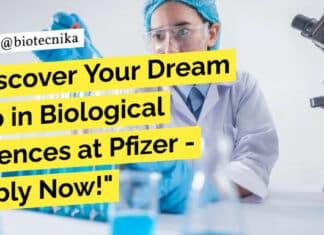 Biological Sciences Associate at Pfizer