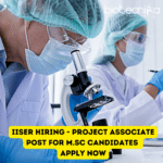 IISER Tirupati MSc Biology Project Associate Job – Applications Invited Project Associate at IISER