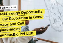 Breakthrough Opportunity: Join the Revolution in Gene Therapy and Cell Engineering at ImmunitasBio Pvt Ltd! ImmunitasBio Scientist Job - MSc & PhD Mol Bio Apply