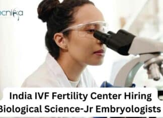 Latest Biological Science Job