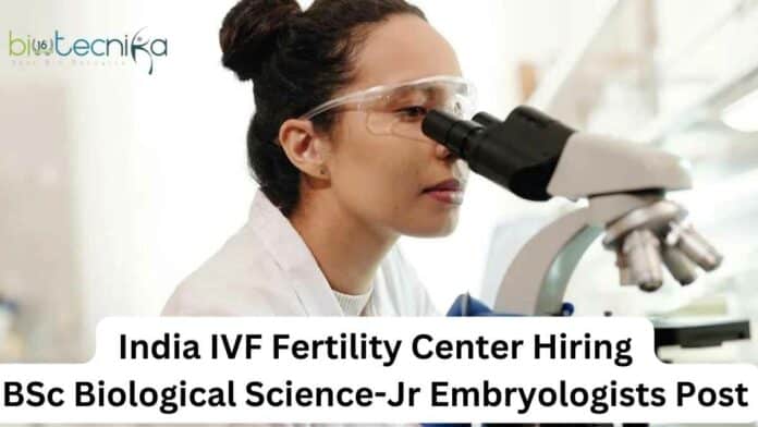Latest Biological Science Job