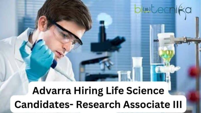 Advarra Hiring Life Science