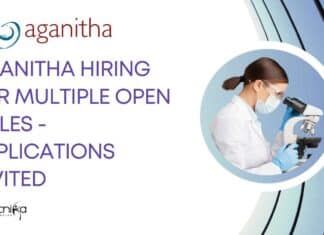 Aganitha Hiring For Multiple Open Roles