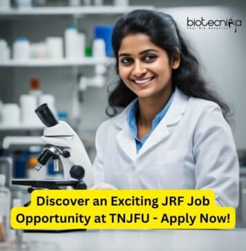 Discover an Exciting JRF Job Opportunity at TNJFU - Apply Now!