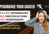 Attend Biotech Internhips & Workshops