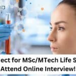 Gujarat Biotechnology University Hiring MSc/MTech Biology
