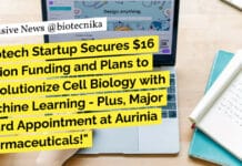 Biotech Startup Secures $16 Million Funding and Plans to Revolutionize Cell Biology with Machine Learning "Biotech Startup Secures $16 Million Funding and Plans to Revolutionize Cell Biology with Machine Learning - Plus, Major Board Appointment at Aurinia Pharmaceuticals!"