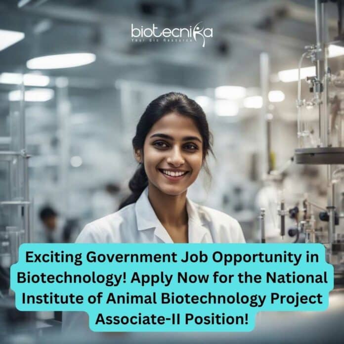 Govt NIAB Project Post