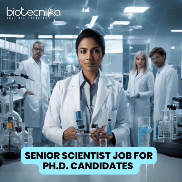 Senior Scientist Job For Ph.D. in Molecular Biology, Virology, Gene Therapy & Immunology At ImmunitasBio Pvt Ltd