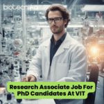Research Associate Job At VIT For PhD Candidates - Apply online
