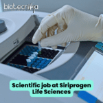 Scientific job for BSc/MSc Candidates at Siriprogen Life Sciences