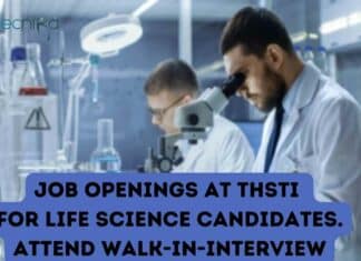 Job Openings at THSTI