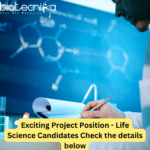 Life Science Research Job