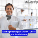 SACON Hiring! Multiple Project Posts Available For MSc Candidates – Apply Online Latest MSc Zoology Job