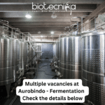 Aurobindo Biotech Jobs