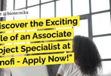 Discover the Exciting Role of an Associate Project Specialist at Sanofi – Apply Now! "Discover the Exciting Role of an Associate Project Specialist at Sanofi - Apply Now!"