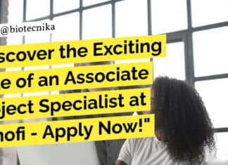 "Discover the Exciting Role of an Associate Project Specialist at Sanofi - Apply Now!"