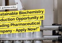 Sustainable Biochemistry Production Opportunity at Leading Pharmaceutical Company – Apply Now! Biochemistry Jobs Jubilant Life Sciences - Apply Online