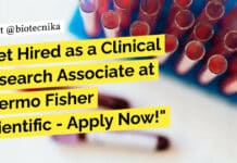 Life Sciences Research Job at Thermo Fisher Scientific - Apply Online