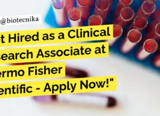 Life Sciences Research Job at Thermo Fisher Scientific - Apply Online