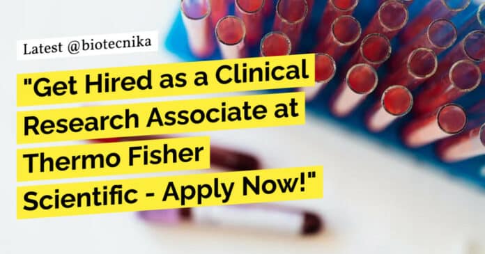 Life Sciences Research Job at Thermo Fisher Scientific - Apply Online