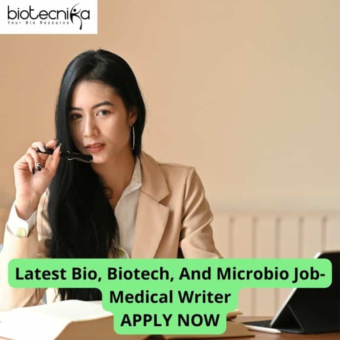Latest Bio/Biotech And Microbio Job