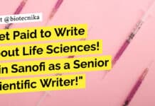 Get Paid to Write About Life Sciences! Join Sanofi as a Senior Scientific Writer! "Get Paid to Write About Life Sciences! Join Sanofi as a Senior Scientific Writer!"