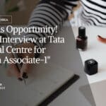 Grab this Opportunity! Walk-in Interview at Tata Memorial Centre for Research Associate ACTREC Research Associate Jobs - MSc Biotech & Life Sciences, Attend Walk-In