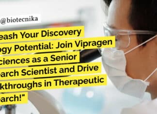 "Unleash Your Discovery Biology Potential: Join Vipragen Biosciences as a Senior Research Scientist and Drive Breakthroughs in Therapeutic Research!"