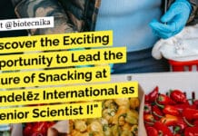 Discover the Exciting Opportunity to Lead the Future of Snacking at Mondelēz International as a Senior Scientist I! Senior Scientist I at Mondelēz International