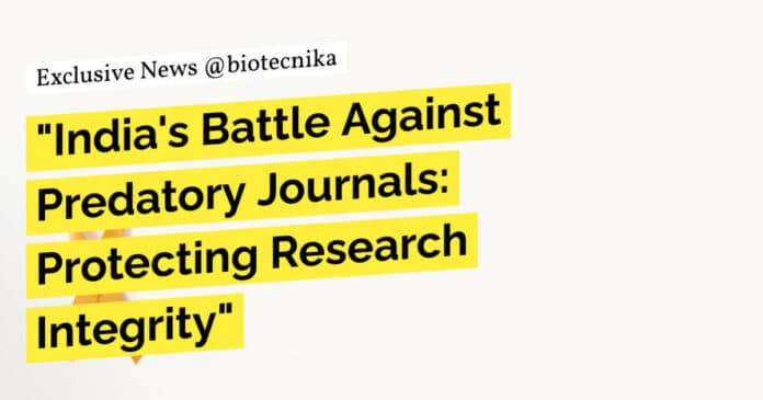 Combating Predatory Journals