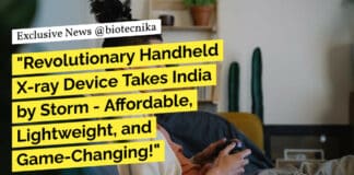 "Revolutionary Handheld X-ray Device Takes India by Storm - Affordable, Lightweight, and Game-Changing!"