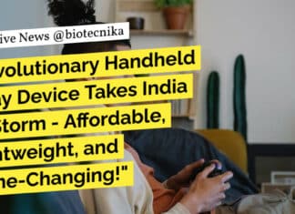 "Revolutionary Handheld X-ray Device Takes India by Storm - Affordable, Lightweight, and Game-Changing!"