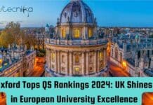 Top Universities in Europe: UK Dominates QS Rankings 2024, Oxford Claims First Place QS World University Rankings