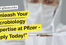 Unleash Your Microbiology Expertise at Pfizer – Apply Today! "Unleash Your Microbiology Expertise at Pfizer - Apply Today!"