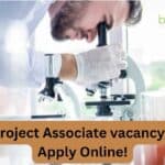 CSIR Project Associate vacancy