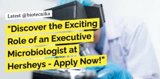 Executive Microbiologist at Hersheys