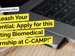 Biotech Intern C-CAMP Institutional Biomedical Innovations Program (CIBIP)