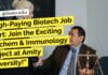 Biotech Job Alert: Join the Exciting Biochem & Immunology Project at Amity University! "High-Paying Biotech Job Alert: Join the Exciting Biochem & Immunology Project at Amity University!"