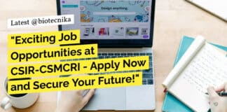 CSIR-CSMCRI Project Vacancies Latest For Botany, Biotech & Microbiology