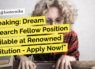 "Breaking: Dream Research Fellow Position Available at Renowned Institution - Apply Now!"