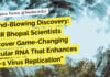 IISER Bhopal Scientists Uncover Game-Changing Circular RNA That Enhances HIV-1 Virus Replication "Mind-Blowing Discovery: IISER Bhopal Scientists Uncover Game-Changing Circular RNA That Enhances HIV-1 Virus Replication"