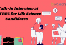 Walk-in Interview at ACTREC for Life Science Candidates – Research Assistant Post Interview at ACTREC for Life Science