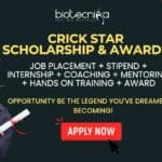 Crick Star Scholarship & Award