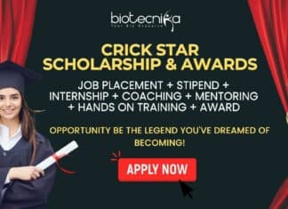 Crick Star Scholarship & Award