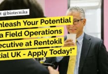 Unleash Your Potential as a Field Operations Executive at Rentokil Initial UK – Apply Today! "Unleash Your Potential as a Field Operations Executive at Rentokil Initial UK - Apply Today!"