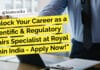 "Unlock Your Career as a Scientific & Regulatory Affairs Specialist at Royal Canin India - Apply Now!"