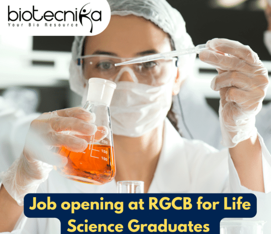 Project Associate-I position at RGCB